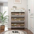 Sapateira Organizadora com 3 Portas 2 Gavetas Compacta