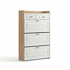 Sapateira Organizadora com 3 Portas 2 Gavetas Compacta